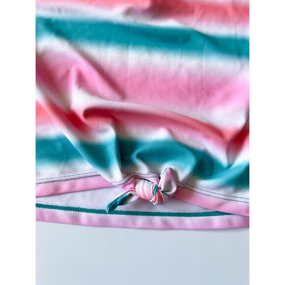 Andy & Evan Girls Short Sleeve Rash Guard Swim Top Size 5 - Picture 3 of 6